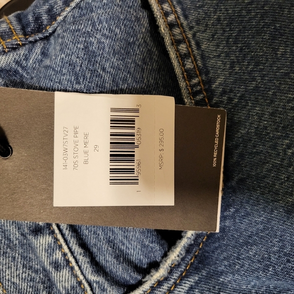 RE/DONE High Rise Stove Pipe Jean - Picture 2 of 7